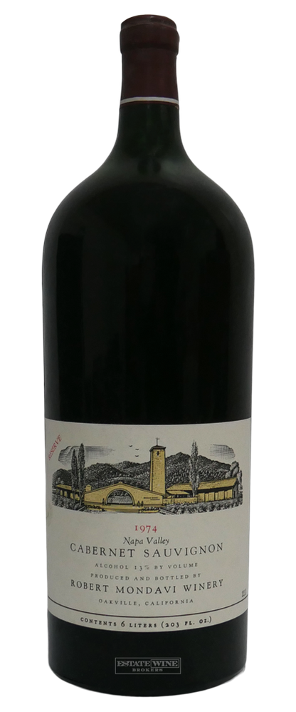 Robert Mondavi Reserve Cabernet Sauvignon Napa Valley 1974 6000ml - 2