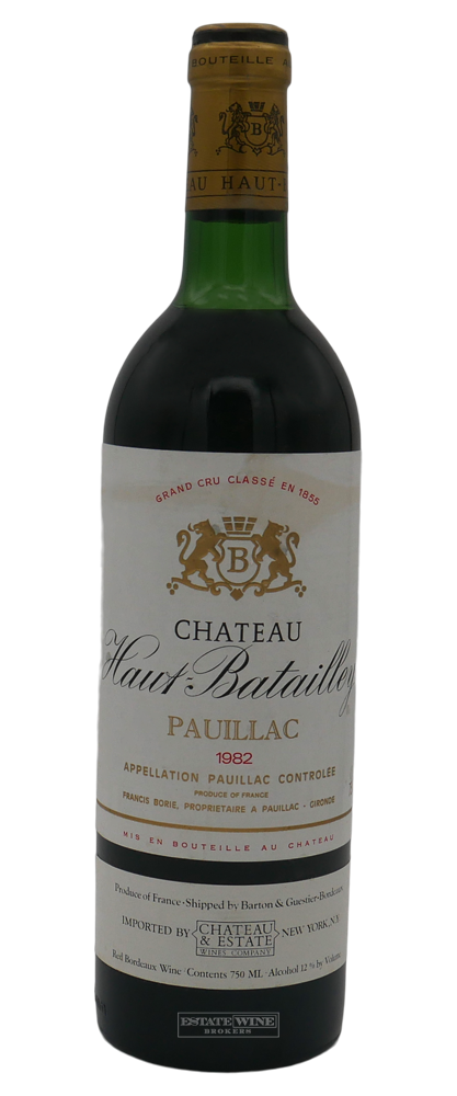 Haut Batailley 1982 750ml - 1