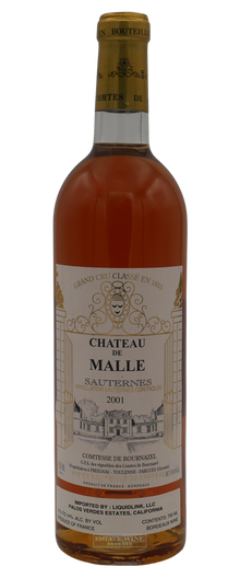 de Malle 2001 750ml - 1