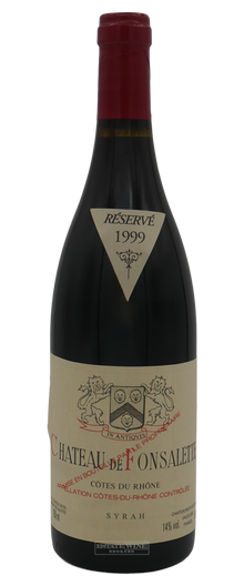 Chateau Rayas Cotes du Rhone Fonsalette Syrah 1999 750ml - 1