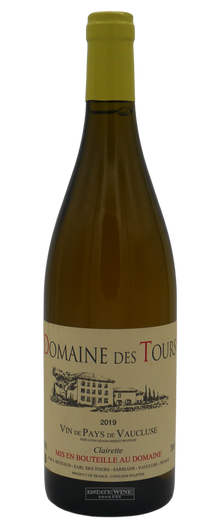 Chateau Rayas VDP Vaucluse Domaine des Tours Blanc Clairette 2019 750ml - 1