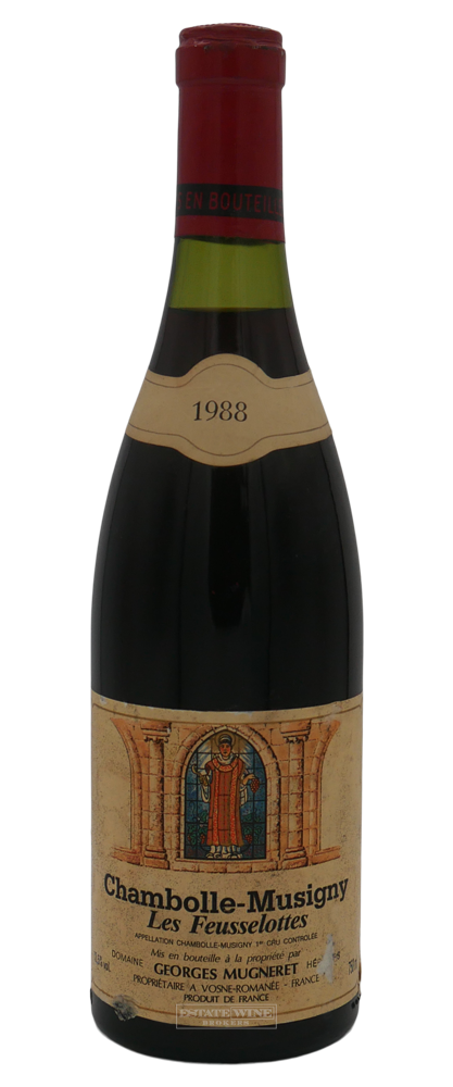 Georges Mugneret Chambolle Musigny Feusselottes 1er Cru 1988 750ml [Slight Label Scratch] - 1