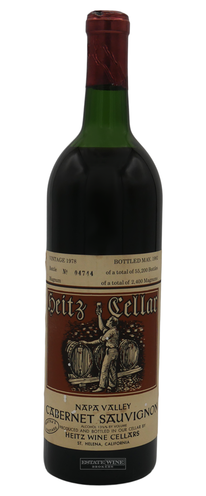 Heitz Cellar Cabernet Sauvignon Martha's Vineyard 1978 750ml - 1