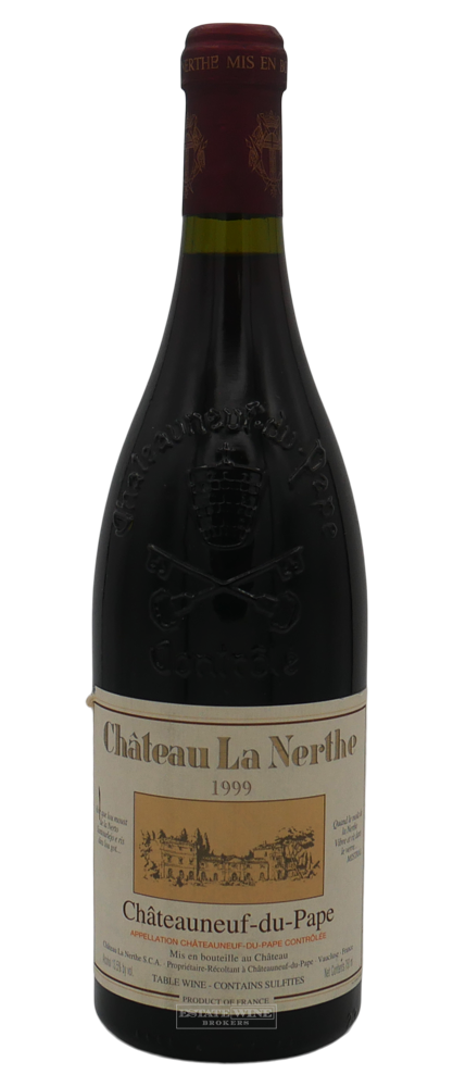 La Nerthe Chateauneuf du Pape 1999 750ml - 1