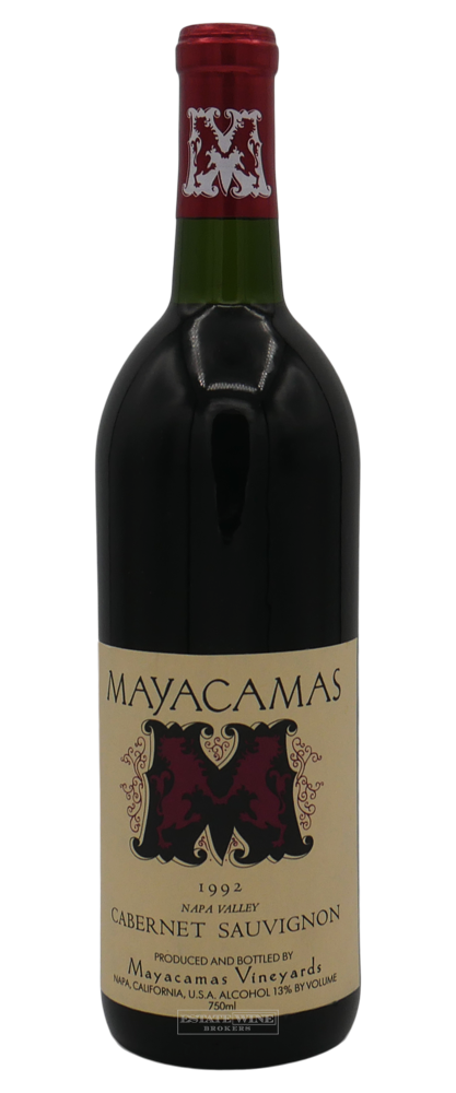 Mayacamas Vineyards Cabernet Sauvignon Napa Valley 1992 750ml - 1
