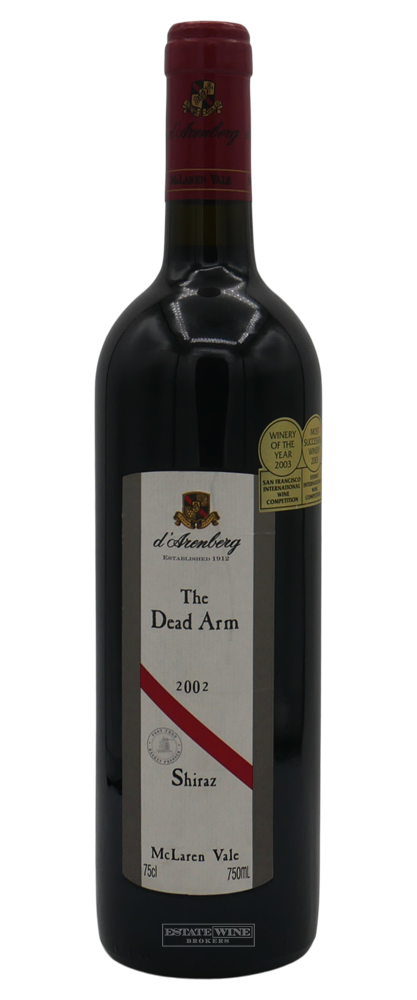 d'Arenberg Shiraz The Dead Arm McClaren Vale 2002 750ml - 1