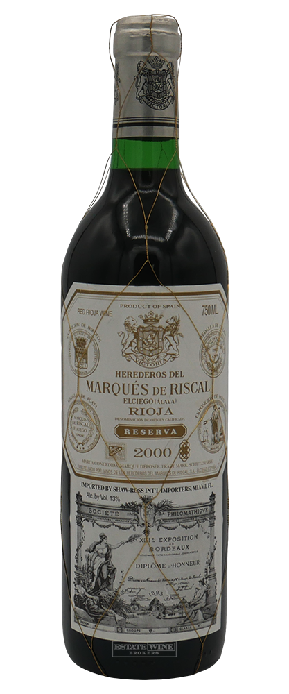 Marques de Riscal Rioja Reserva 2000 750ml - 1