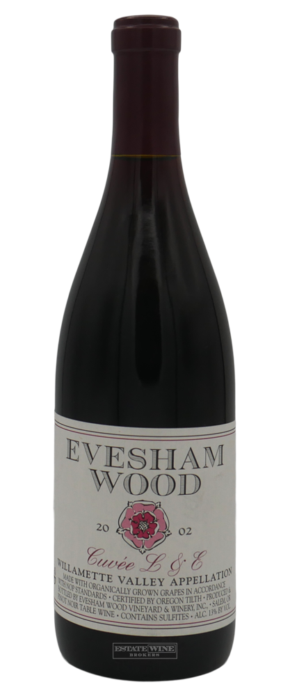 Evesham Wood Pinot Noir Cuvve L & E Willamette Valley 2002 750ml - 1