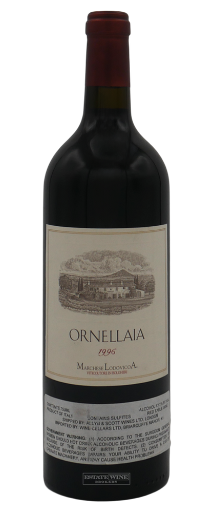 Ornellaia Bolgheri Superiore 1996 750ml - 1