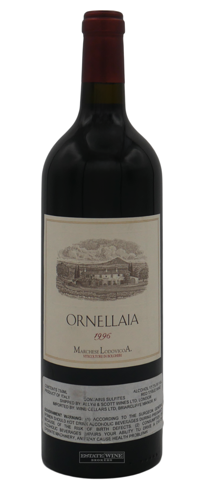 Ornellaia Bolgheri Superiore 1996 750ml - 1