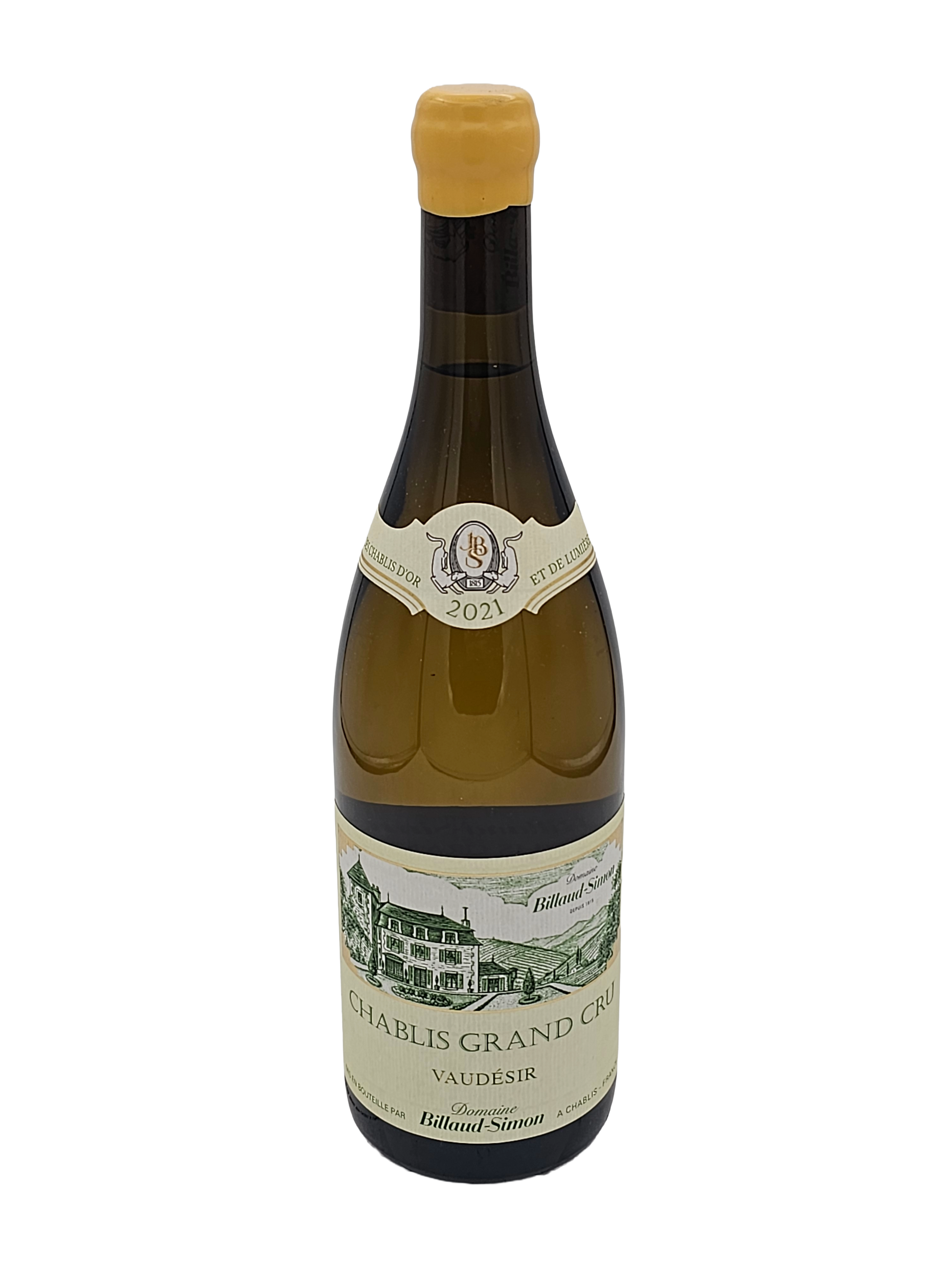 Billaud Simon Chablis Vaudesir Grand Cru 2021 750ml - 1