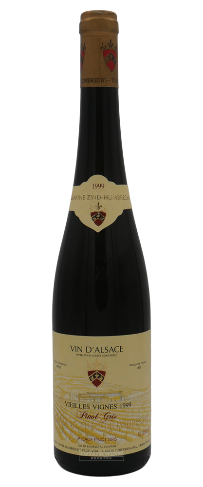 Zind Humbrect Pinot Gris Vielles Vignes 1999 750ml - 1