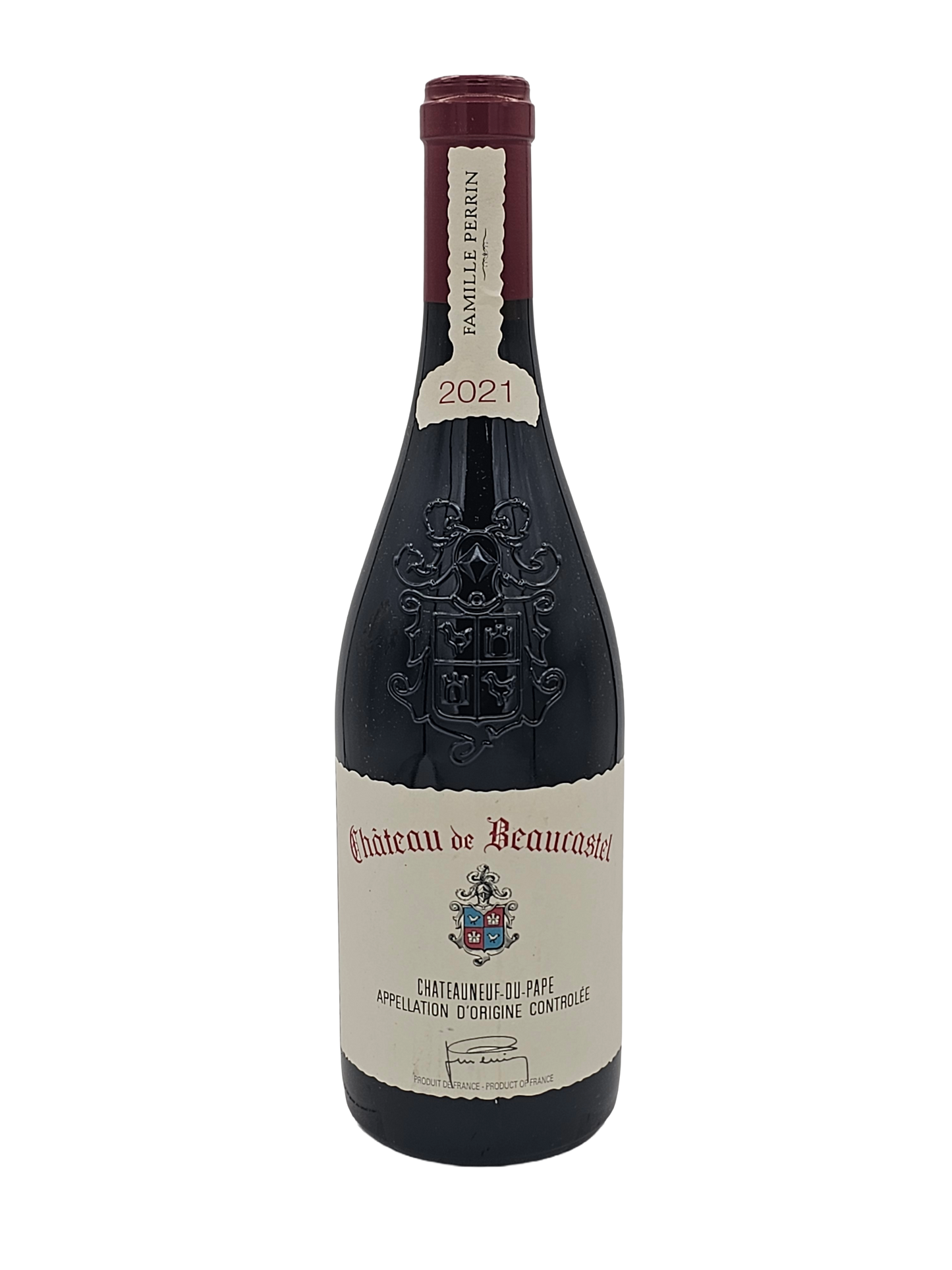 Chateau de Beaucastel Chateauneuf du Pape 2021 750ml - 1