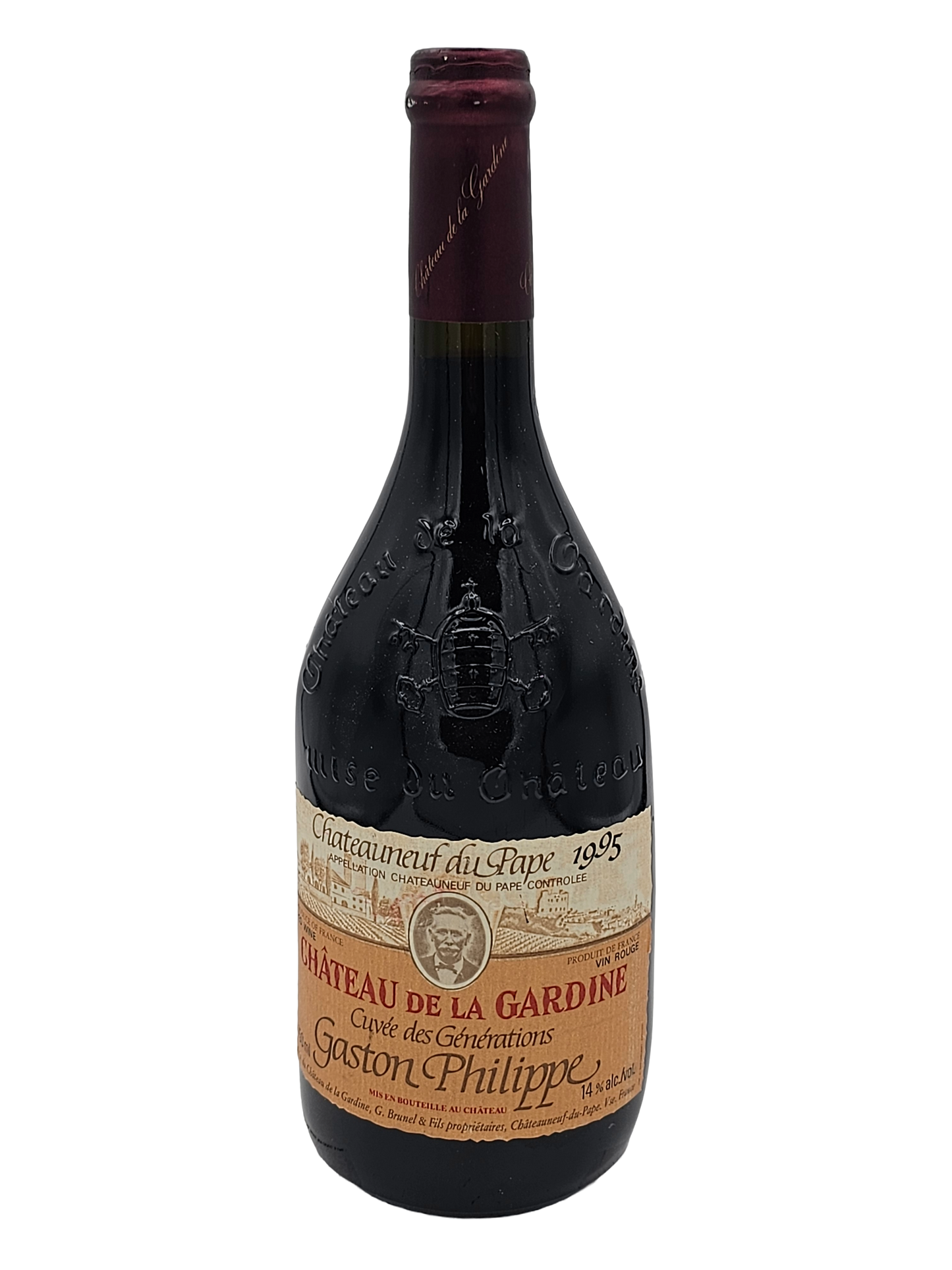 Chateau de la Gardine Chateauneuf-du-Pape Cuvee des Generations Gaston Philippe 1995 750ml - 1