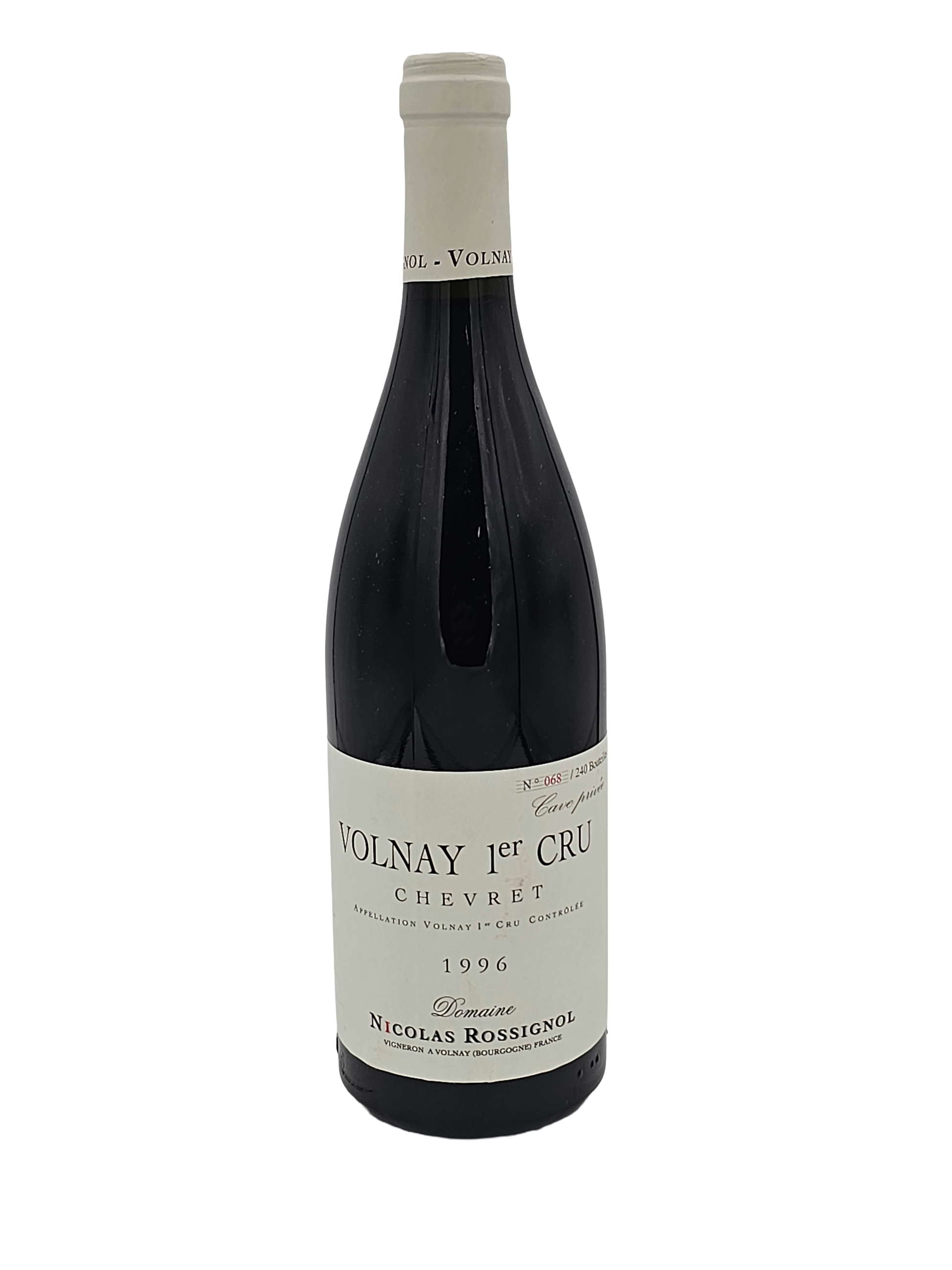 Domaine Nicolas Rossignol Volnay En Chevret 1er Cru 1996 750ml - 1