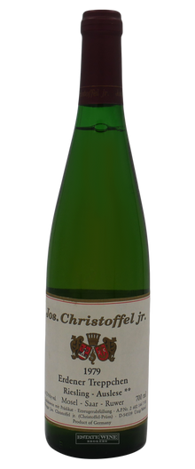Jos. Christoffel Jr. Riesling Erdener Treppchen Riesling Auslese** 1979 750ml - 1