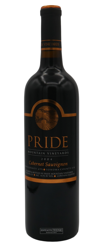 Pride Mountain Vineyards Cabernet Sauvignon Napa County Sonoma County 2004 750ml - 1