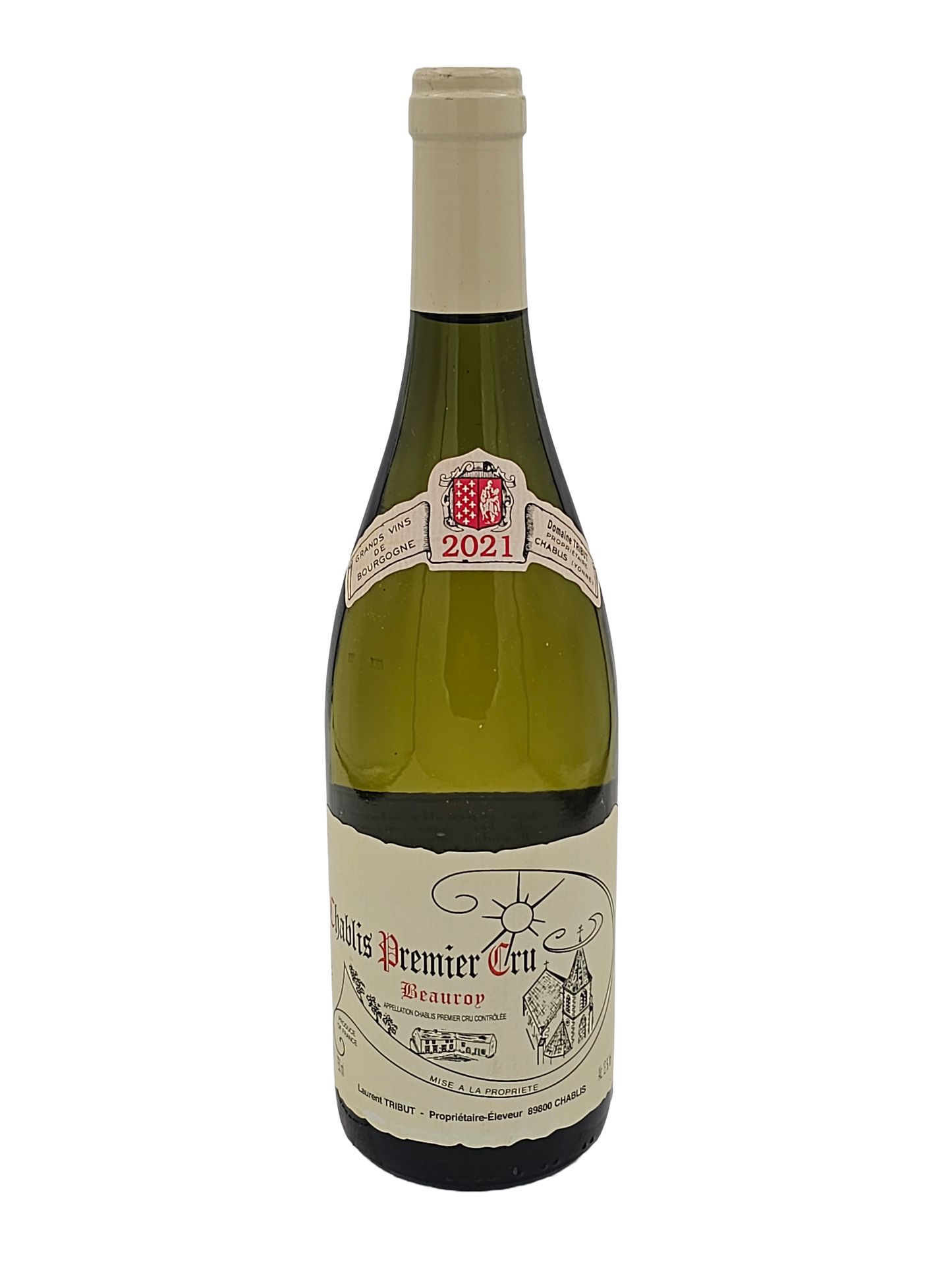 Laurent Tribut Chablis Beauroy 1er Cru 2021 750ml - 1