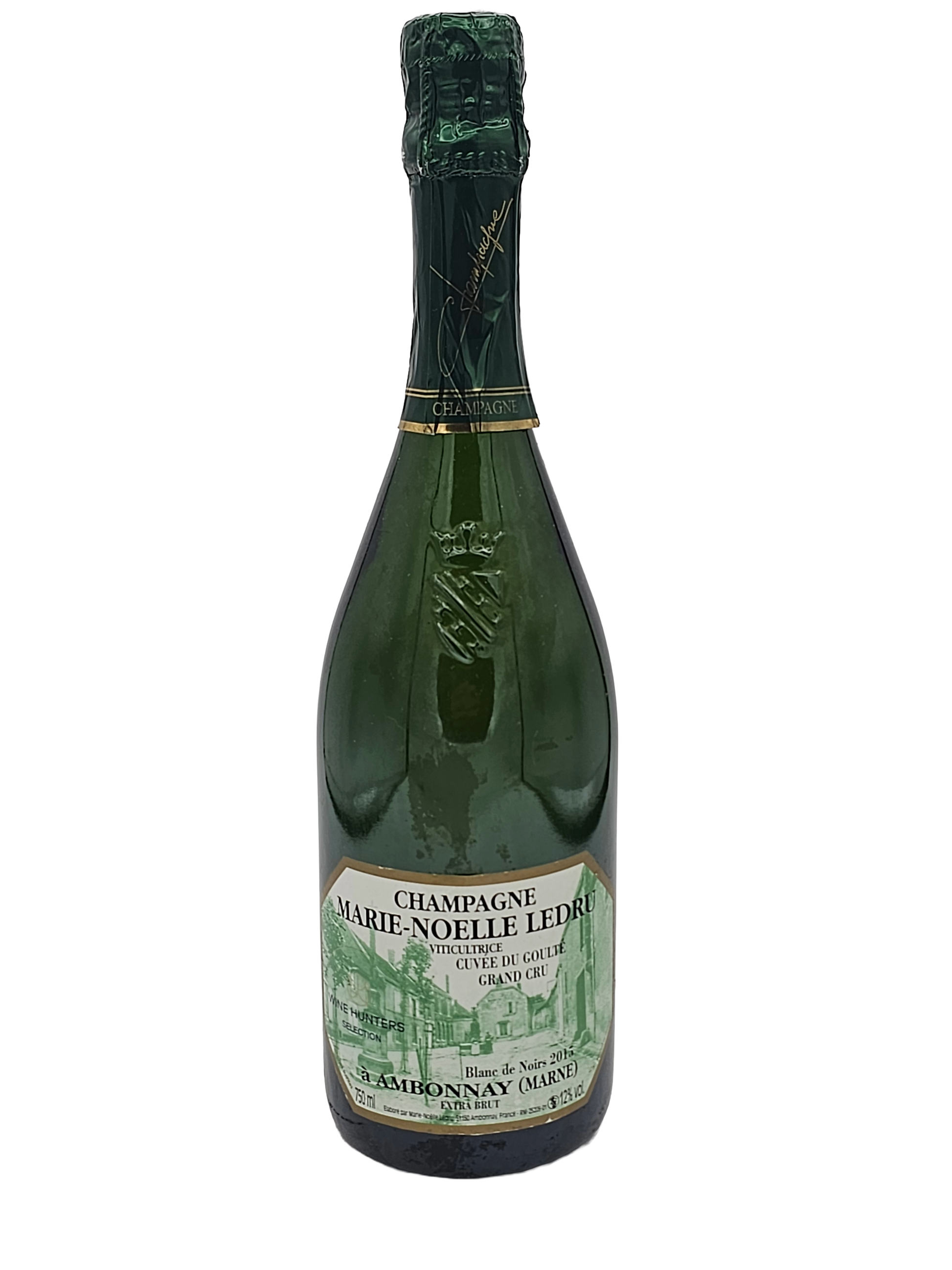 Marie-Noelle Ledru Cuvee du Goulte Blanc de Noirs Grand Cru Brut 2015 750ml - 1