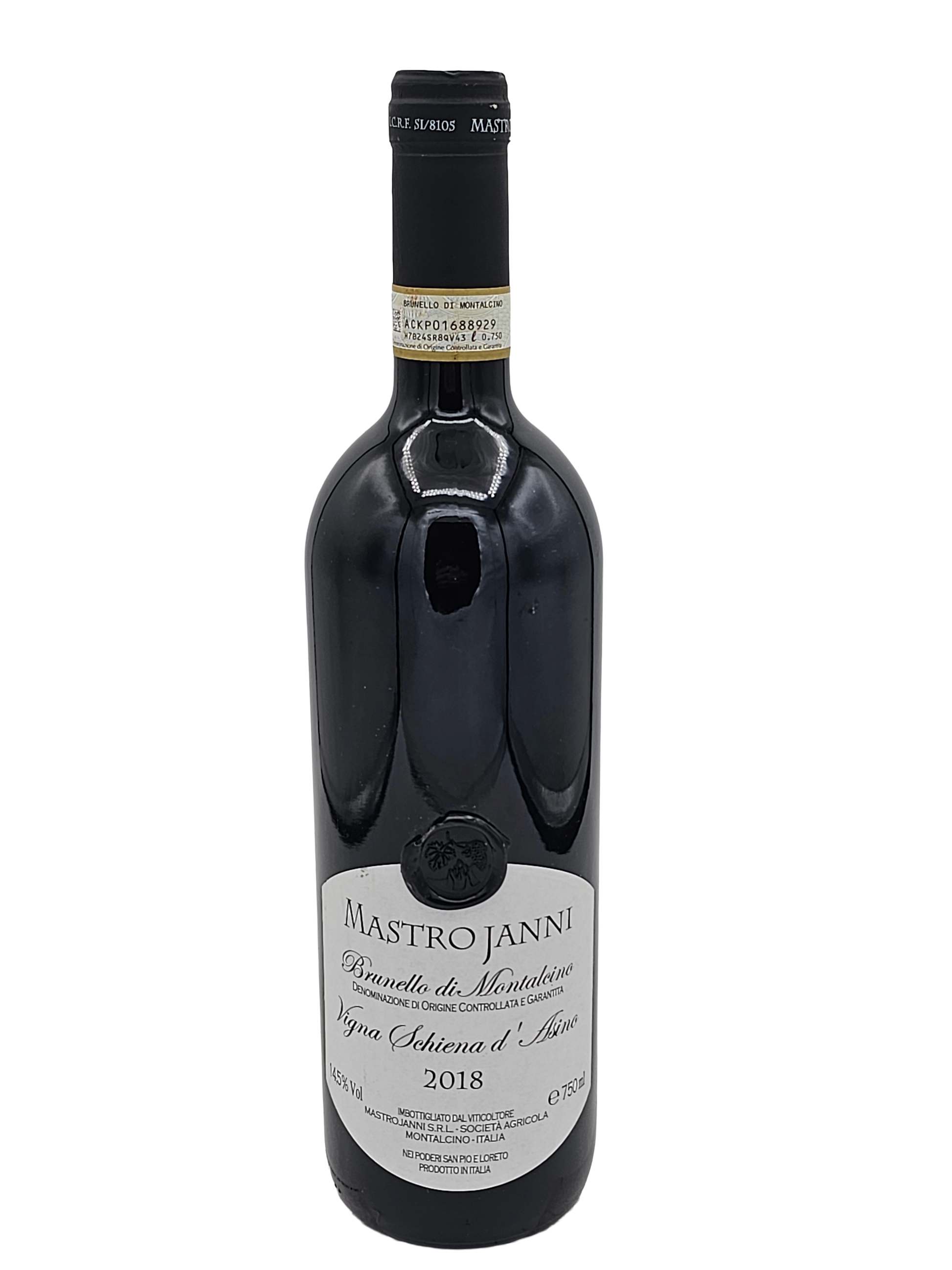 Mastrojanni Brunello di Montalcino Vigna Schiena d'Asino 2018 750ml - 1