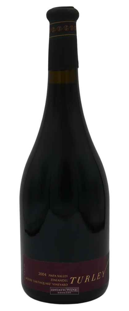 Turley Zinfandel Moore "Earthquake" Vineyard Napa Valley 2004 750ml [Scuffed Label] - 1