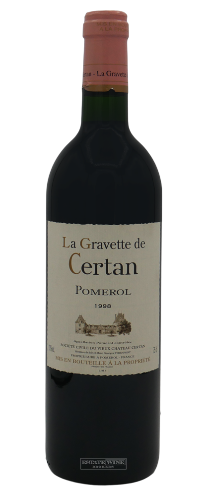 La Gravette de Certan 1998 750ml - 1
