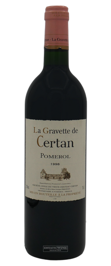 La Gravette de Certan 1998 750ml - 1