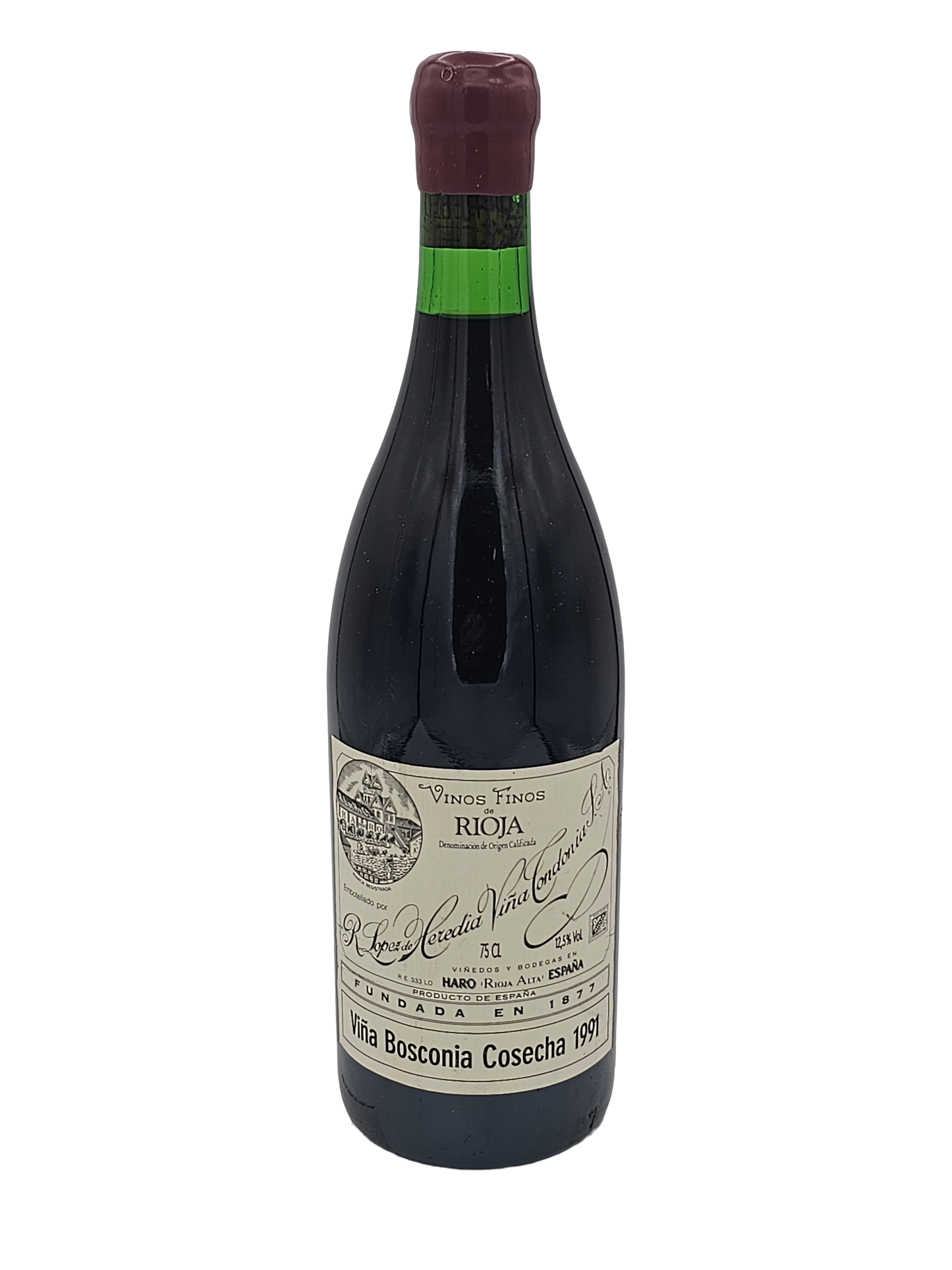 R. Lopez de Heredia Vina Bosconia Rioja Gran Reserva 1991 750ml - 1