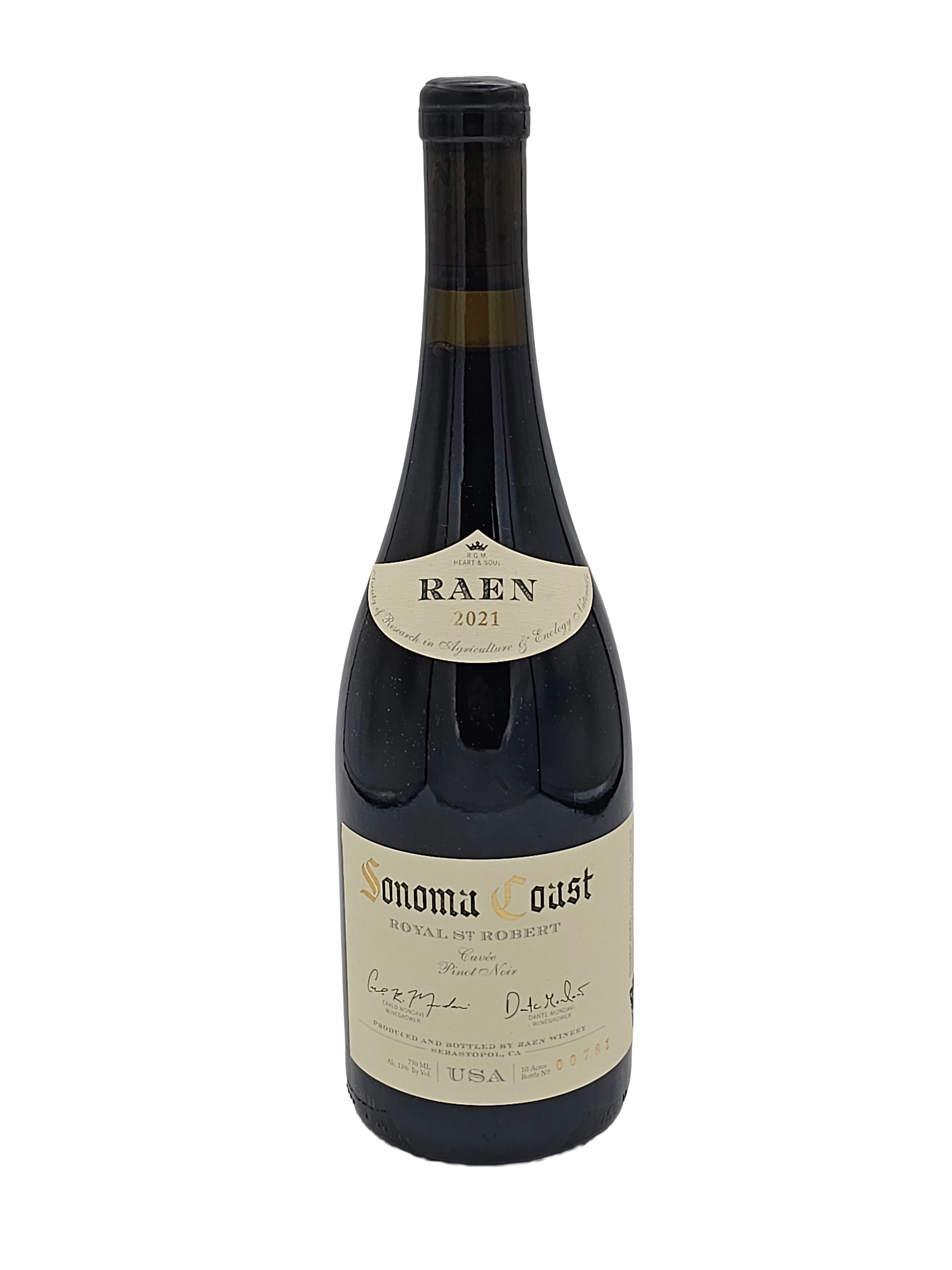 Raen Pinot Noir Cuvee Royal St. Robert 2021 750ml - 1