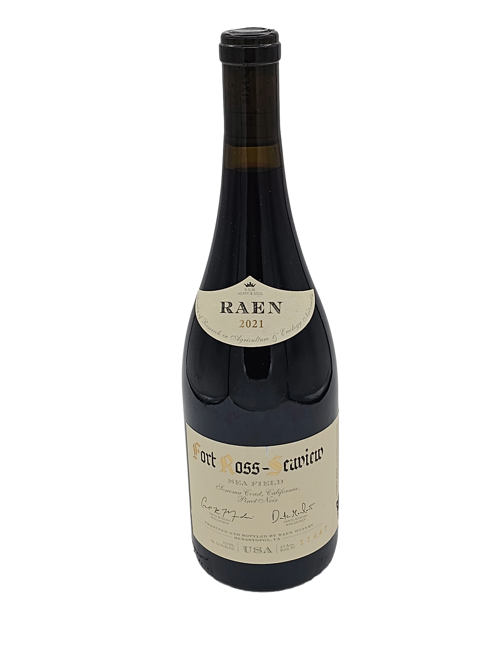 Raen Pinot Noir Sea Field Fort Ross Sea-View 2021 750ml - 1