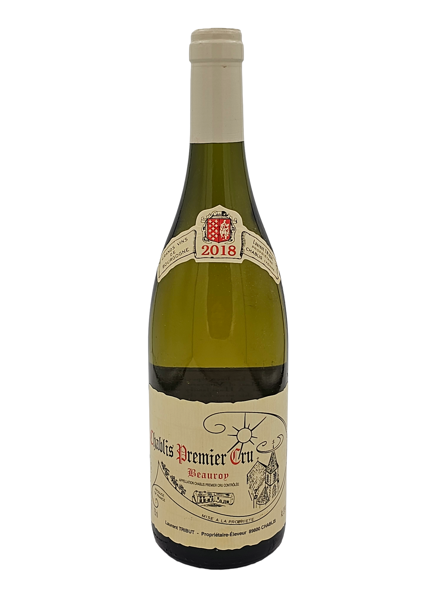 Laurent Tribut Chablis Beauroy 1er Cru 2018 750ml - 1