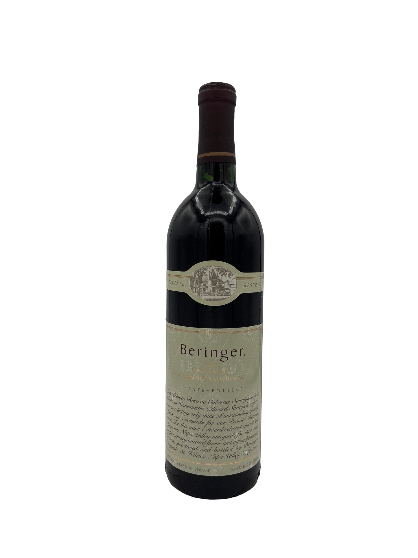 Beringer Cabernet Sauvignon Private Reserve 1985 750ml - 1