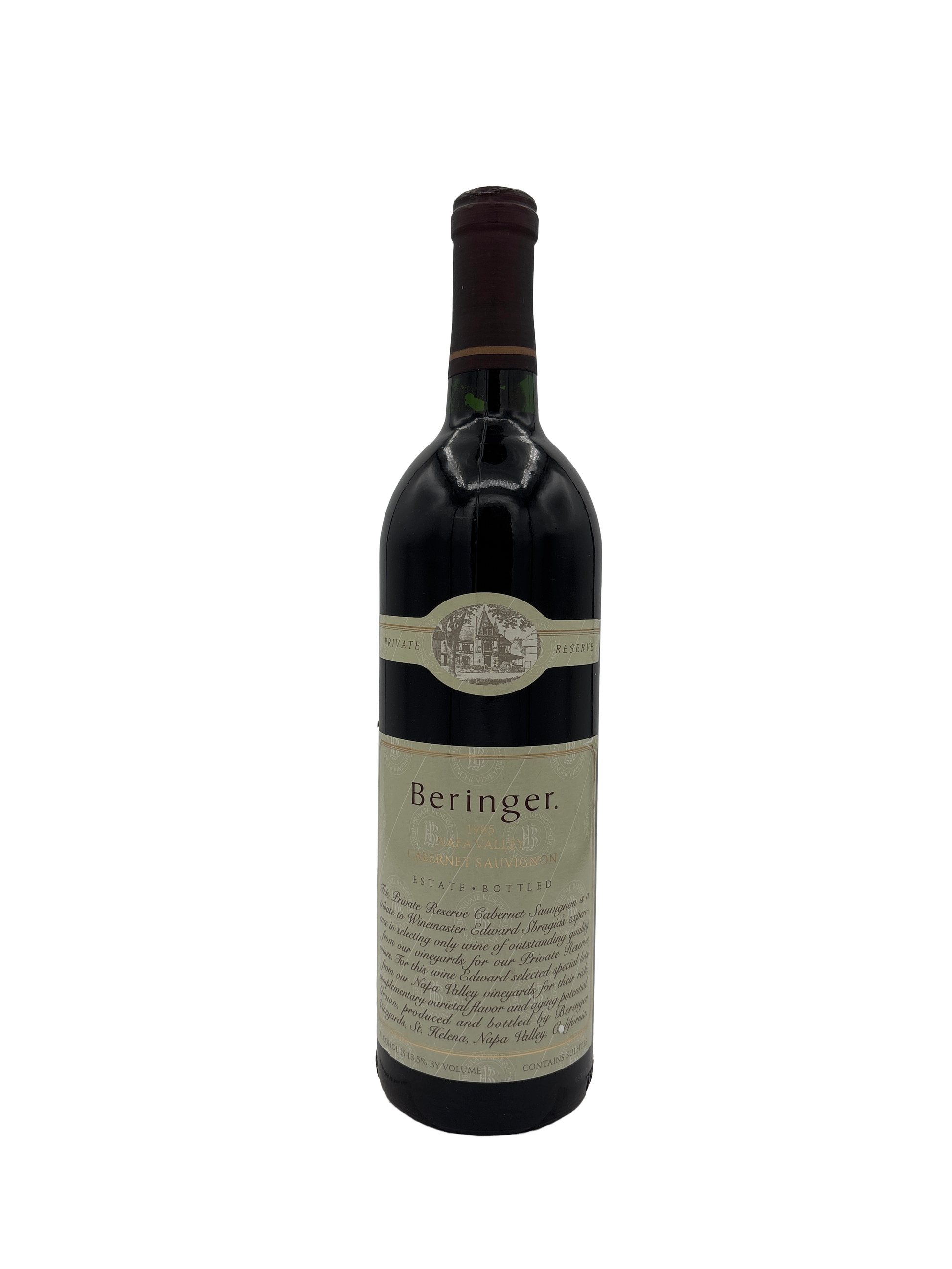 Beringer Cabernet Sauvignon Private Reserve 1985 750ml - 1