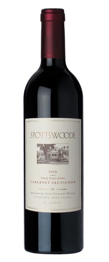 Spottswoode Family Estate Grown Cabernet Sauvignon Napa Valley 2009 750ml - 1