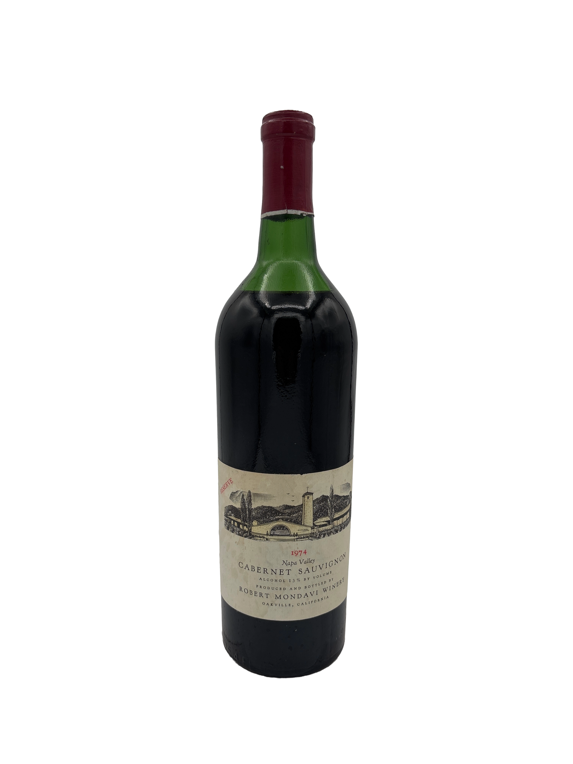 Robert Mondavi Cabernet Sauvignon Napa Valley 1974 750ml - 1