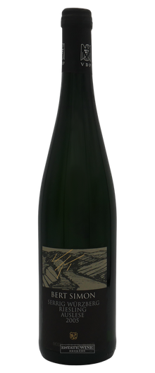 Bert Simon Riesling Serrig Wurzberg Auslese 2005 - 1