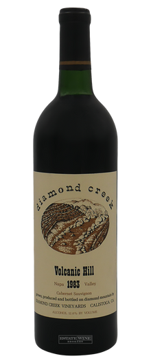 Diamond Creek Cabernet Sauvignon Volcanic Hill Napa Valley 1983 750ml - 1