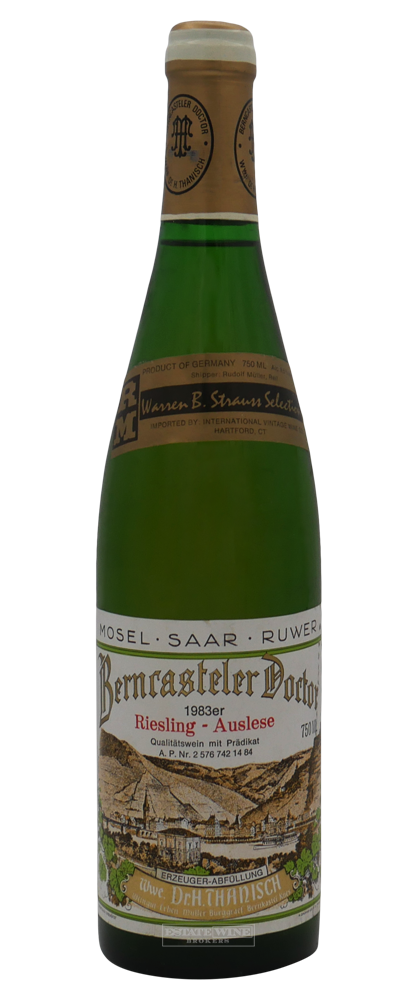 Dr. H. Thanisch Riesling Bernkastler Doctor Auslese 1983 750ml - 1