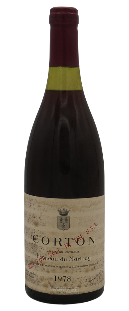 Bonneau du Martray Corton Grand Cru 1978 750ml [Bin Soiled Label] - 1