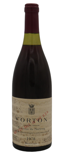 Bonneau du Martray Corton Grand Cru 1978 750ml [Bin Soiled Label] - 1
