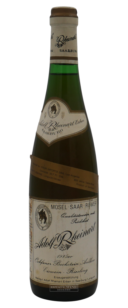 Adolph Rheinart Riesling Ockfener Bockstein Auslese Eiswein 1975 750ml - 1