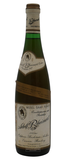 Adolph Rheinart Riesling Ockfener Bockstein Auslese Eiswein 1975 750ml - 1