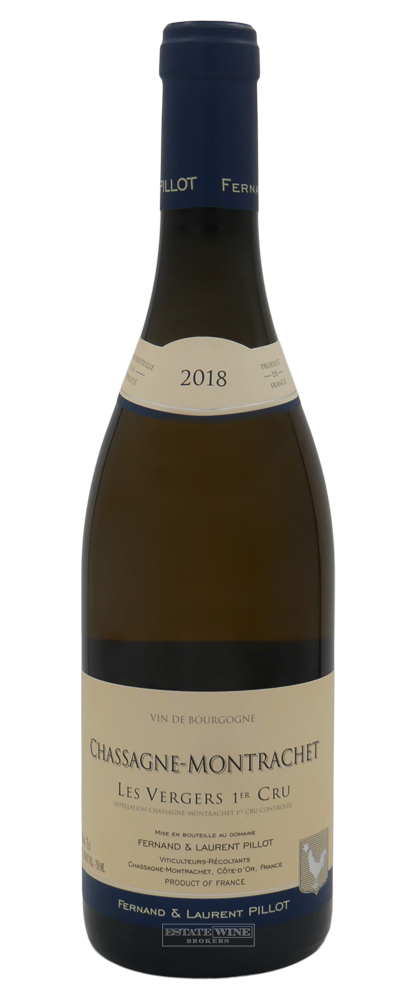 Fernand et Laurent Pillot Chassagne Montrachet Les Vergers 1er Cru  2018 750ml - 1