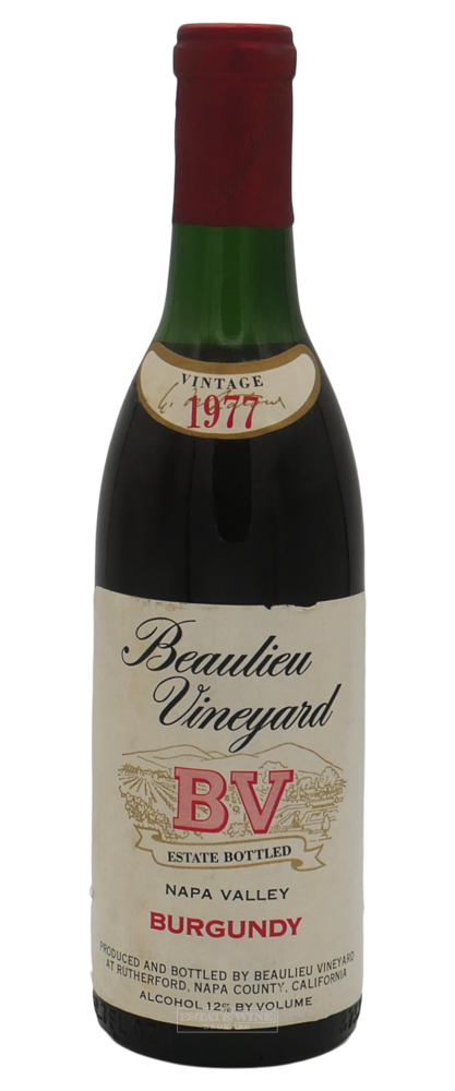 Beaulieu Vineyard Burgundy Napa Valley 1977 375ml - 1