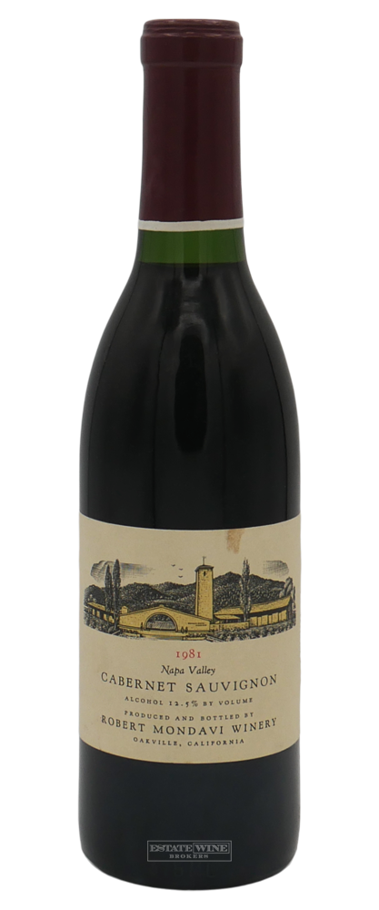 Robert Mondavi Reserve Cabernet Sauvignon Napa Valley 1981 375ml - 1
