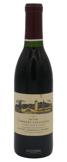 Robert Mondavi Reserve Cabernet Sauvignon Napa Valley 1981 375ml - 1