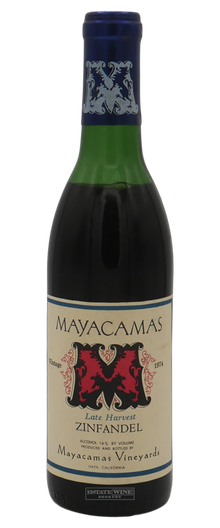 Mayacamas Vineyards Zinfandel Late Harvest 1974 375ml - 1