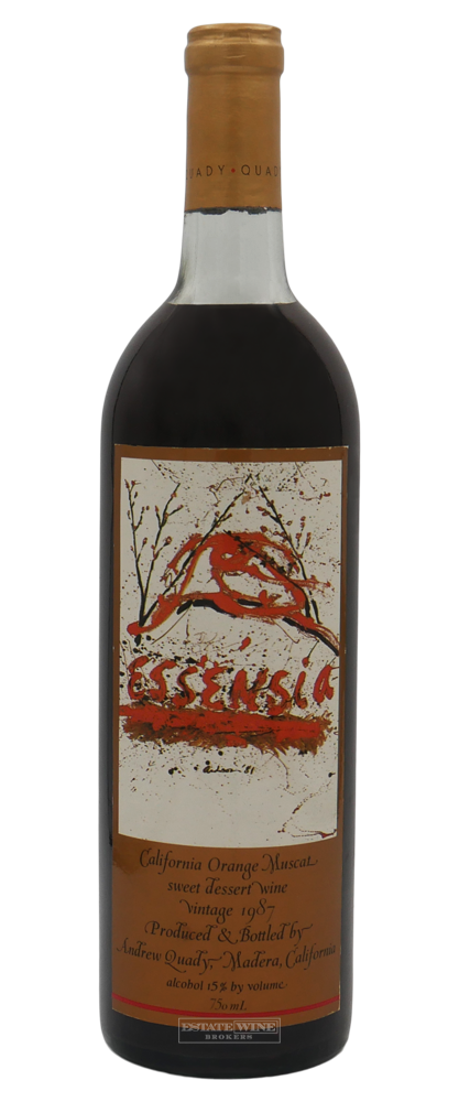 Quady Orange Muscat Essencia 1987 750ml - 1