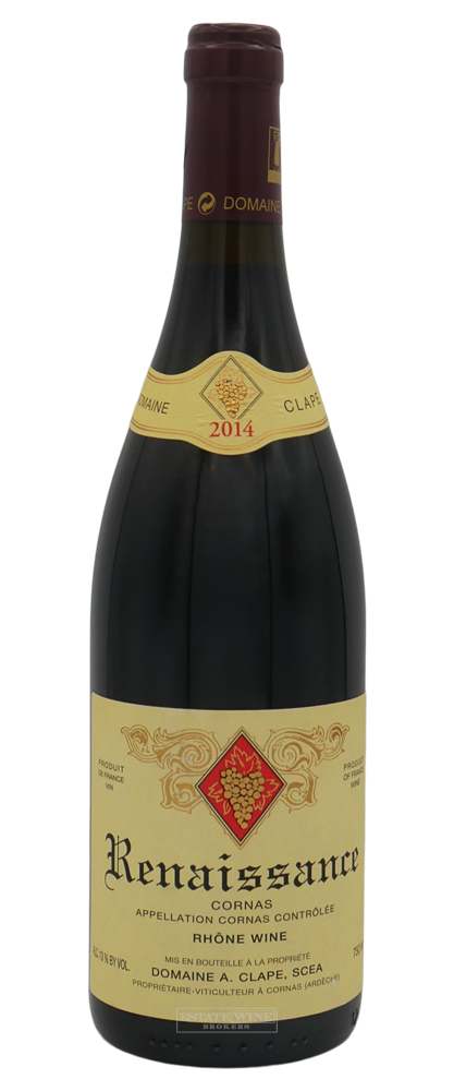 Auguste Clape Cornas Rennaissance 2014 750ml - 1