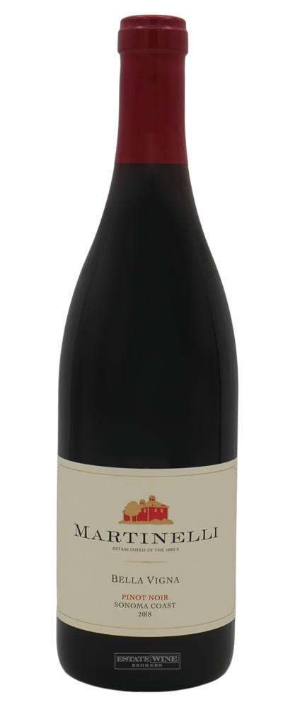 Martinelli Pinot Noir Bella Vigna Sonoma Coast 2018 750ml - 1